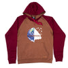 Wild-Globe Raglan-hoodie
